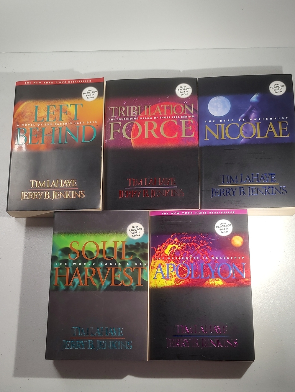 Left Behind Series - First 5 Books In Good Used Condition, Trade Paperbacks